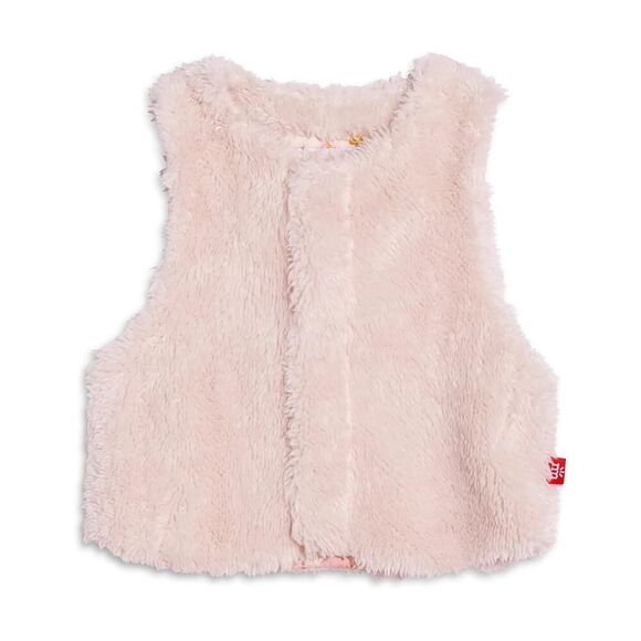 MAGNETIC ME NWT Minky Fuzzy Vest Size 9-12 months - Picture 2 of 6